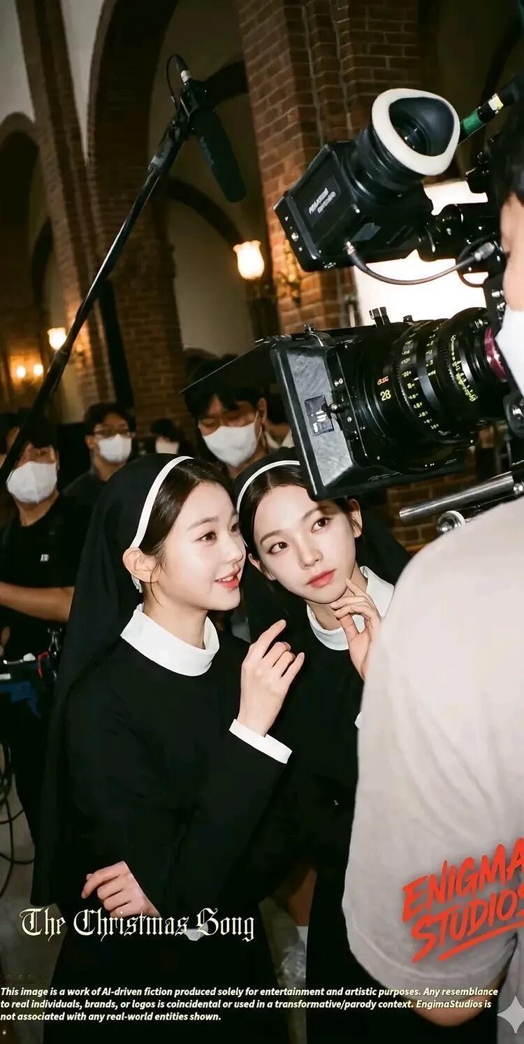 柳智敏张元英修女服合照如同做了夫妻一般柳智敏张元英修女服合照