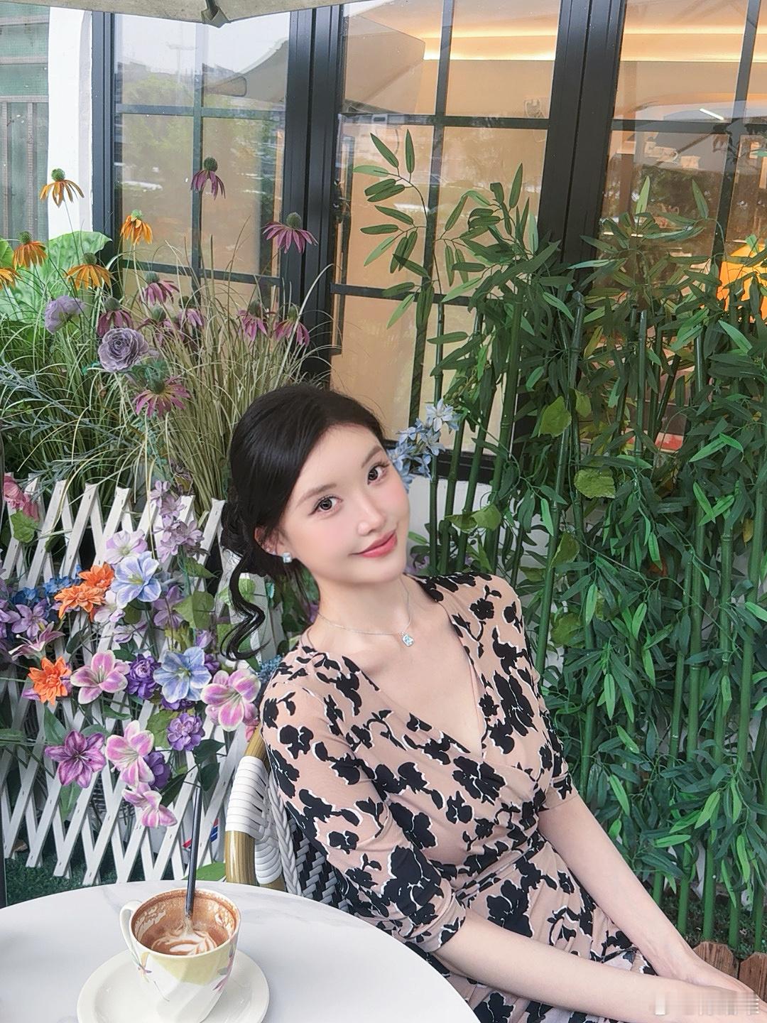 要相信春天会降临很多浪漫今日穿搭(ootd)