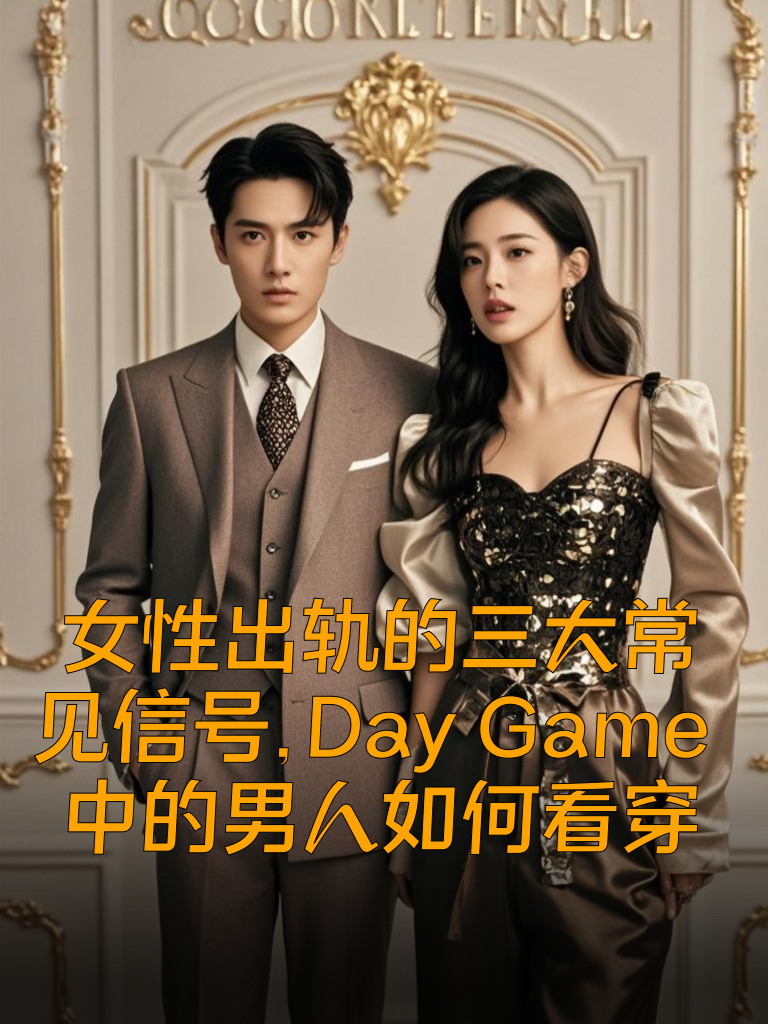 女性出轨的三大常见信号，DayGame中的男人如何看穿？