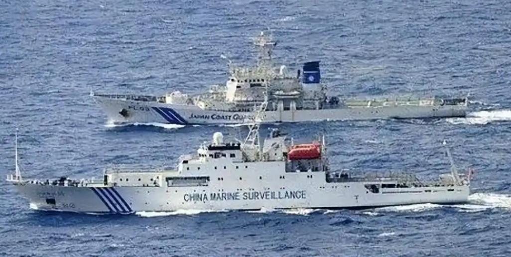 这次轮到中国自由航行了。8月14日这天，中国海警局发了一条短消息，就两句话：