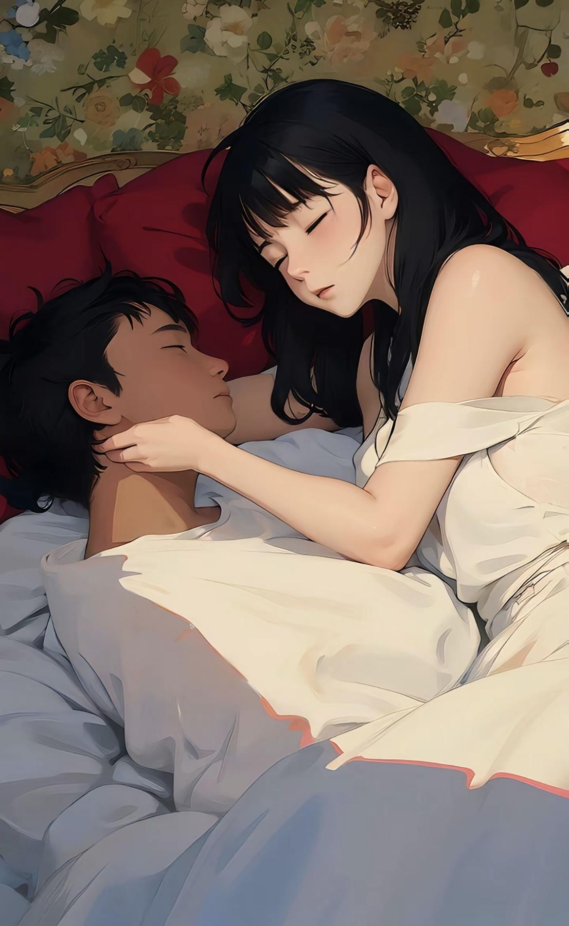 “等你睡在我身边，我就不熬夜了，好想一睁开眼睛看到的⋯”[吃瓜][吃瓜群众