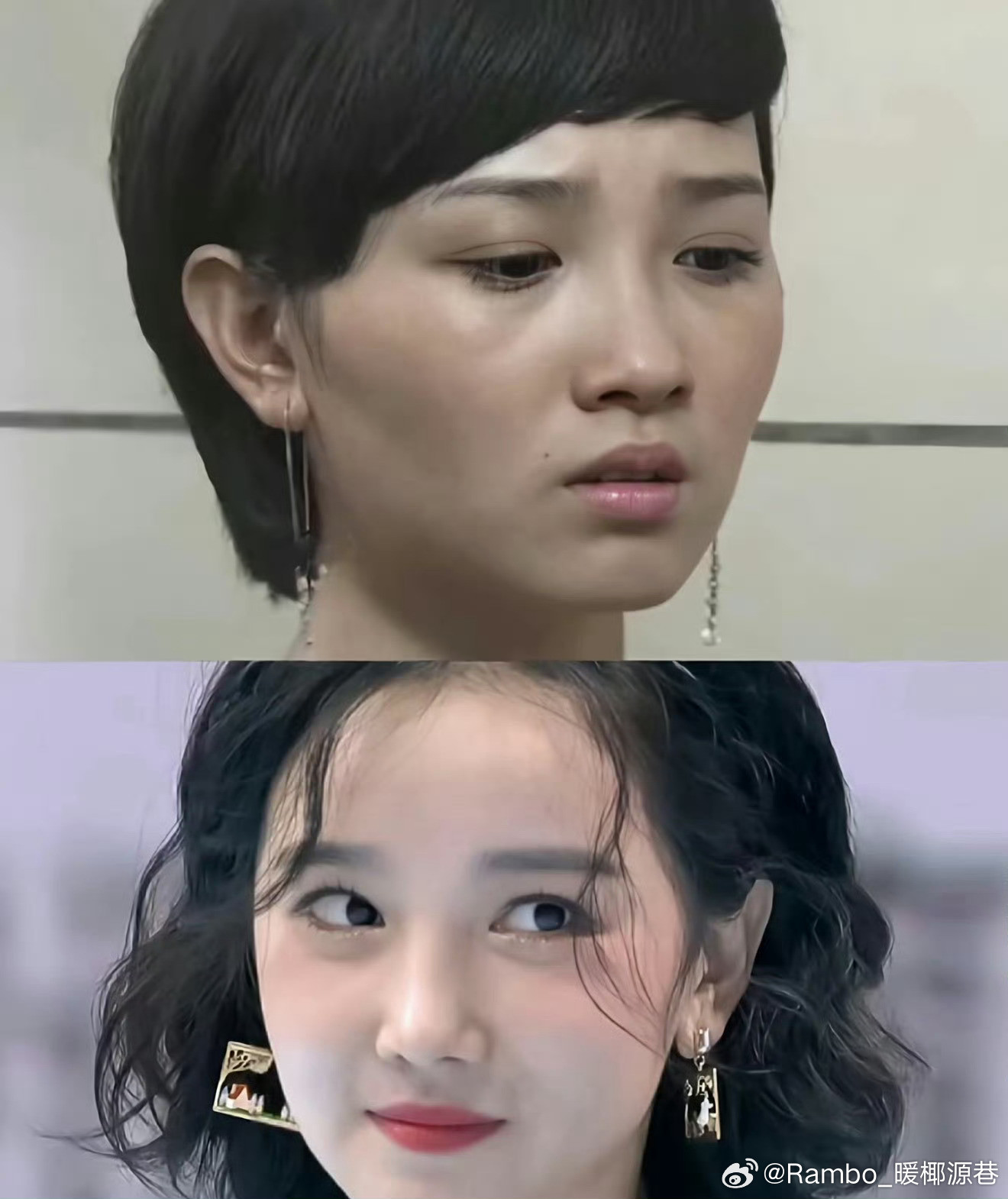 #陈小纭脸#陈小纭的脸又上热搜，这次被指撞脸姚安娜，甚至有人觉得“馒化”了。抛开美丑争议，这其实是一