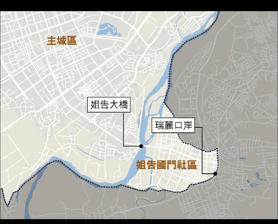 瑞丽国境线按旧河道划分，颇为有趣。地转偏向力宛如“神助攻”！受地球自转影响，它改