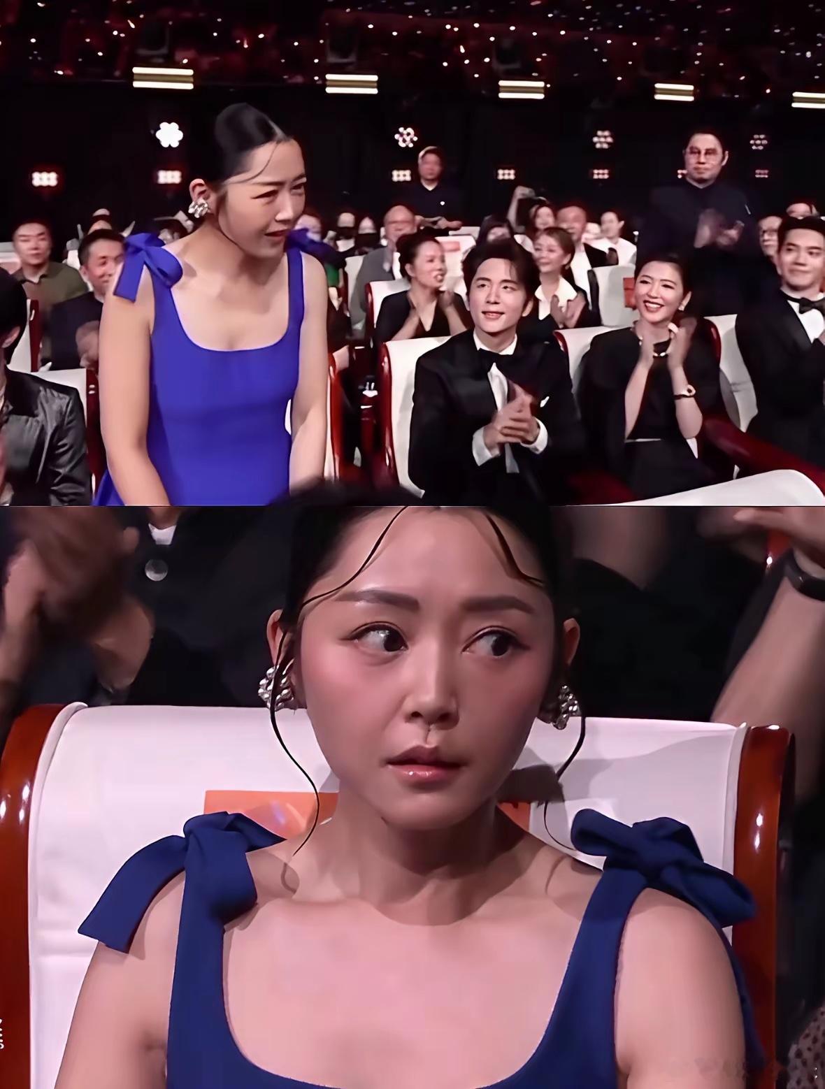 拿到了百花奖最佳女主角，卫诗雅的反应很有意思。跟别的女演员不一样，她第一反应不是