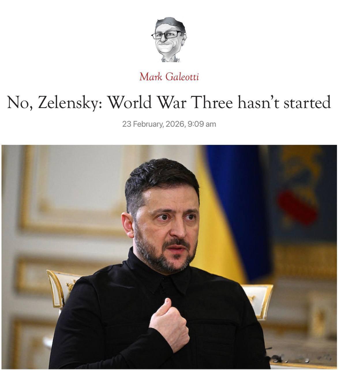 哇！英国主流媒体或许第一次注意到西方宣传中显而易见的矛盾。他们的一位“俄罗斯问题