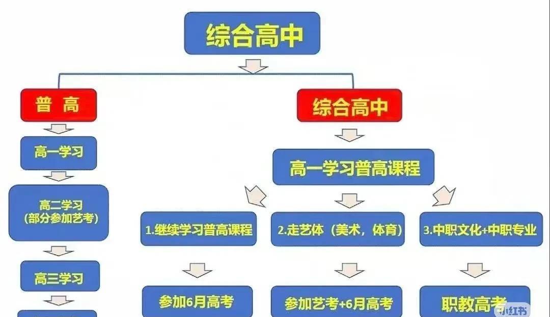 中考才算是真正的过独木桥！只有上了高中95%都能考上大学。但也有人不这么认为！