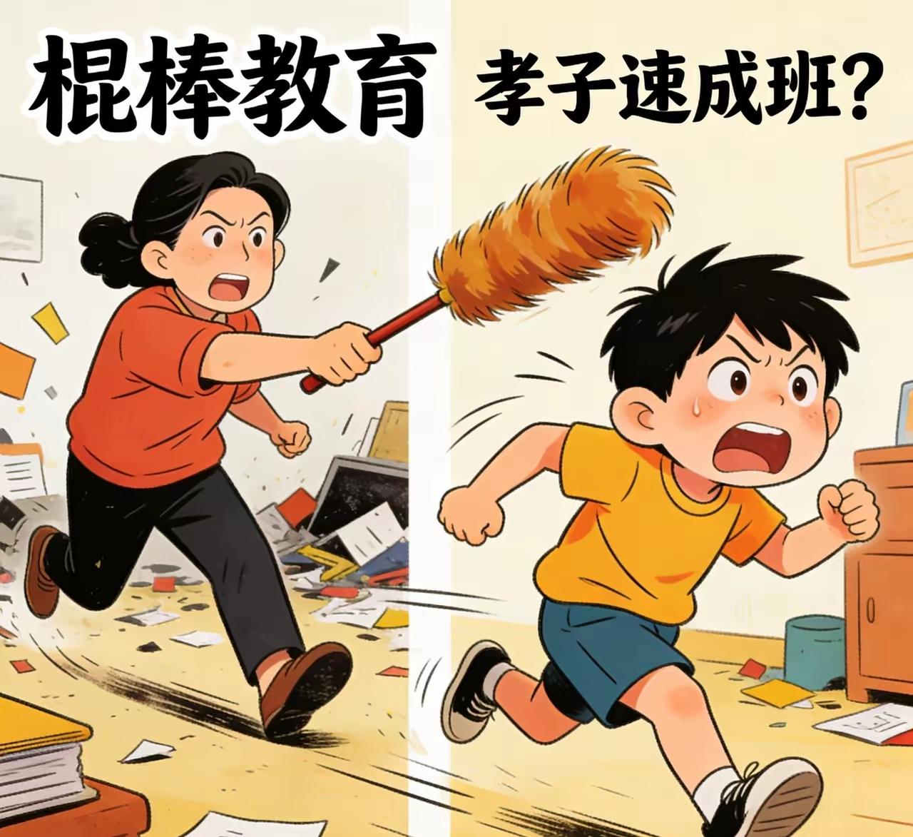 “棍棒底下出孝子”就是最害人的教育谎言！多少孩子被这句话打得自卑敏感，亲子关系再