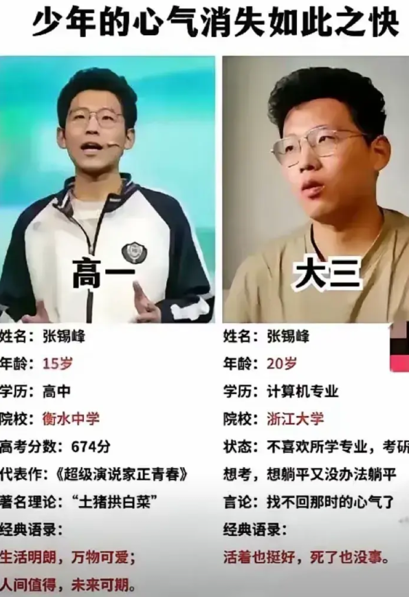 “活着也挺好，死了也没事。”浙江大学计算机专业的学生，都有这种想法，那普通大学的