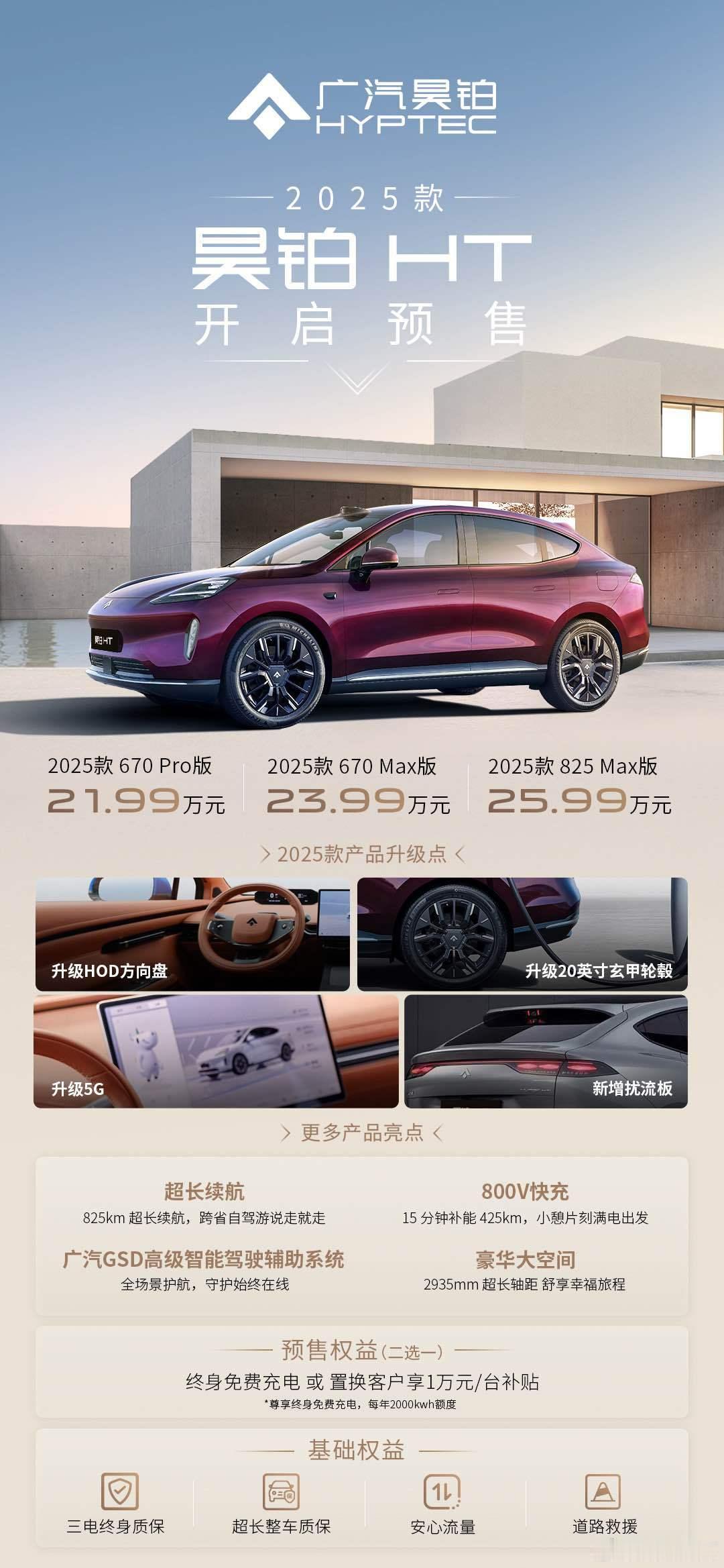 新旗舰来了正是买旧旗舰的好时机！25款昊铂HT开始预售，配置升级没错，同时也意味