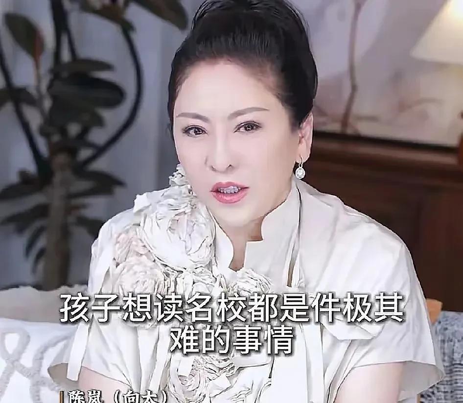 原来向太这样的有钱的家庭也要愁孩子上学，为了上贵族学校，求爷爷告奶奶，那还不一定