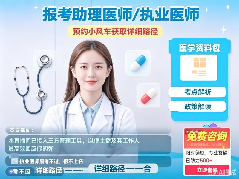 医师证书在直播间被贩卖！“黑医师速成”！近日记者暗访陕西、安徽6家
