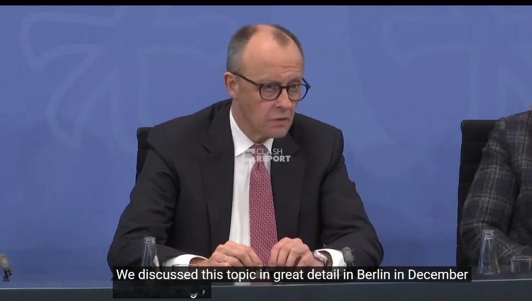 德国总理默茨今天（北京时间1月29日）表示：“乌克兰于2027年1月1日加入欧盟