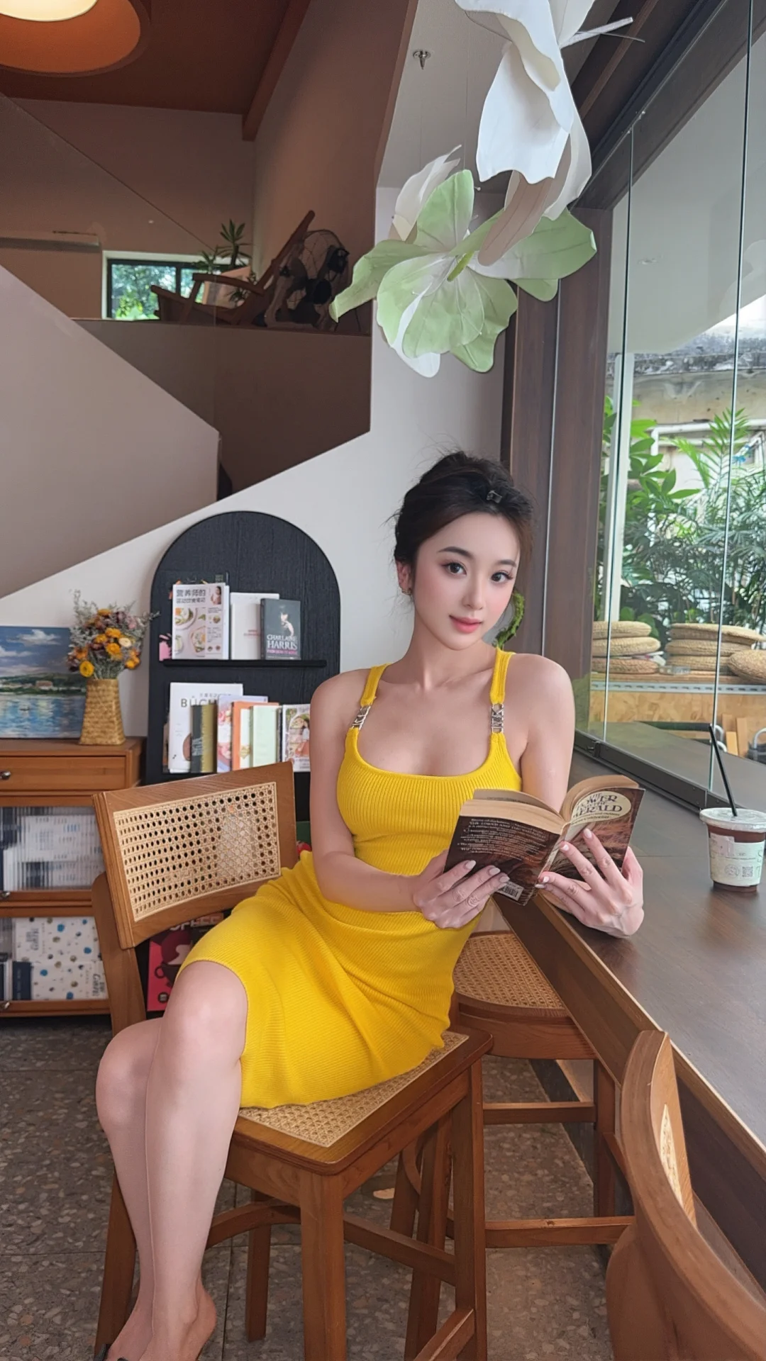 松弛感咖啡店拍照，美死啦～