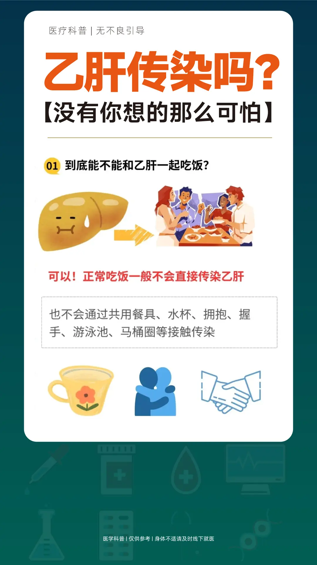乙肝会传染吗？。