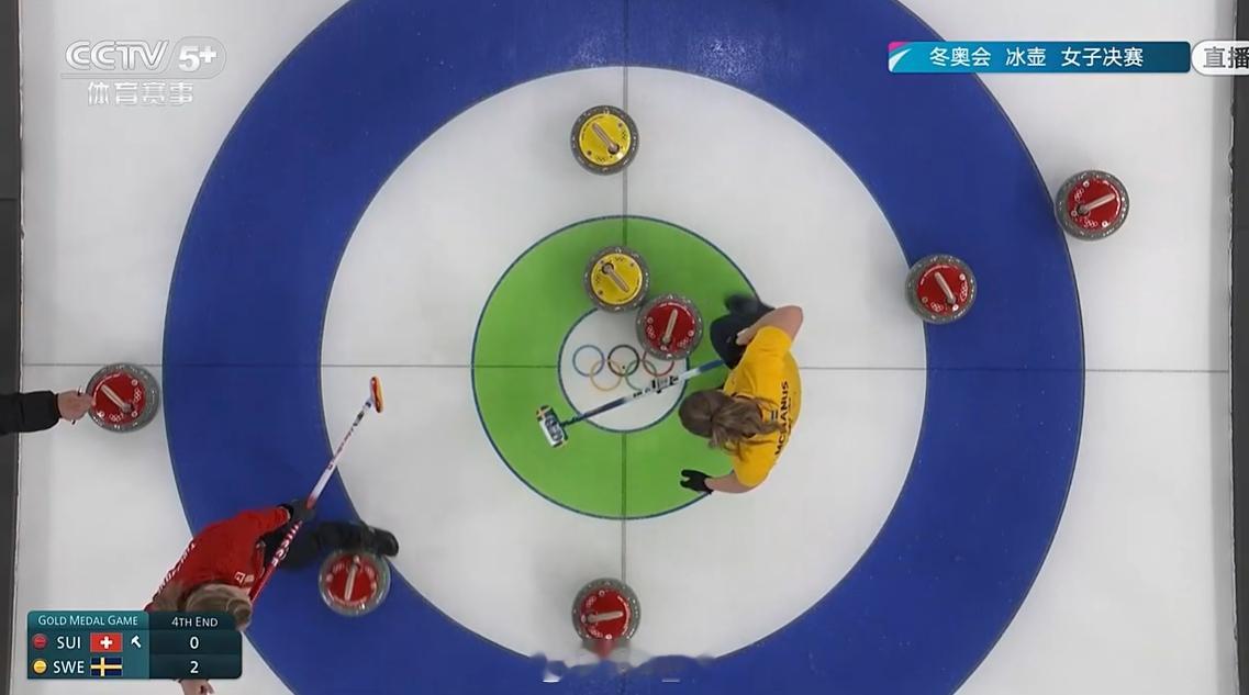 胖胖旋壶大失误，两分变一分，2-1