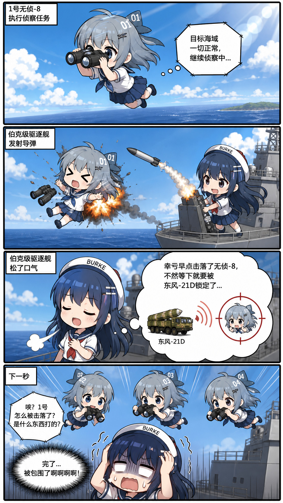 烽火问鼎计划其实无侦-8这东西对帝国海军来说挺规则怪谈的。你不打它，它早晚能找