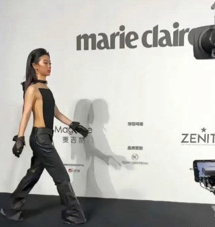 担心的事情还是发生了，她终究还是没逃过娱乐圈的污染，路线越来越抽象了！侧面第一眼