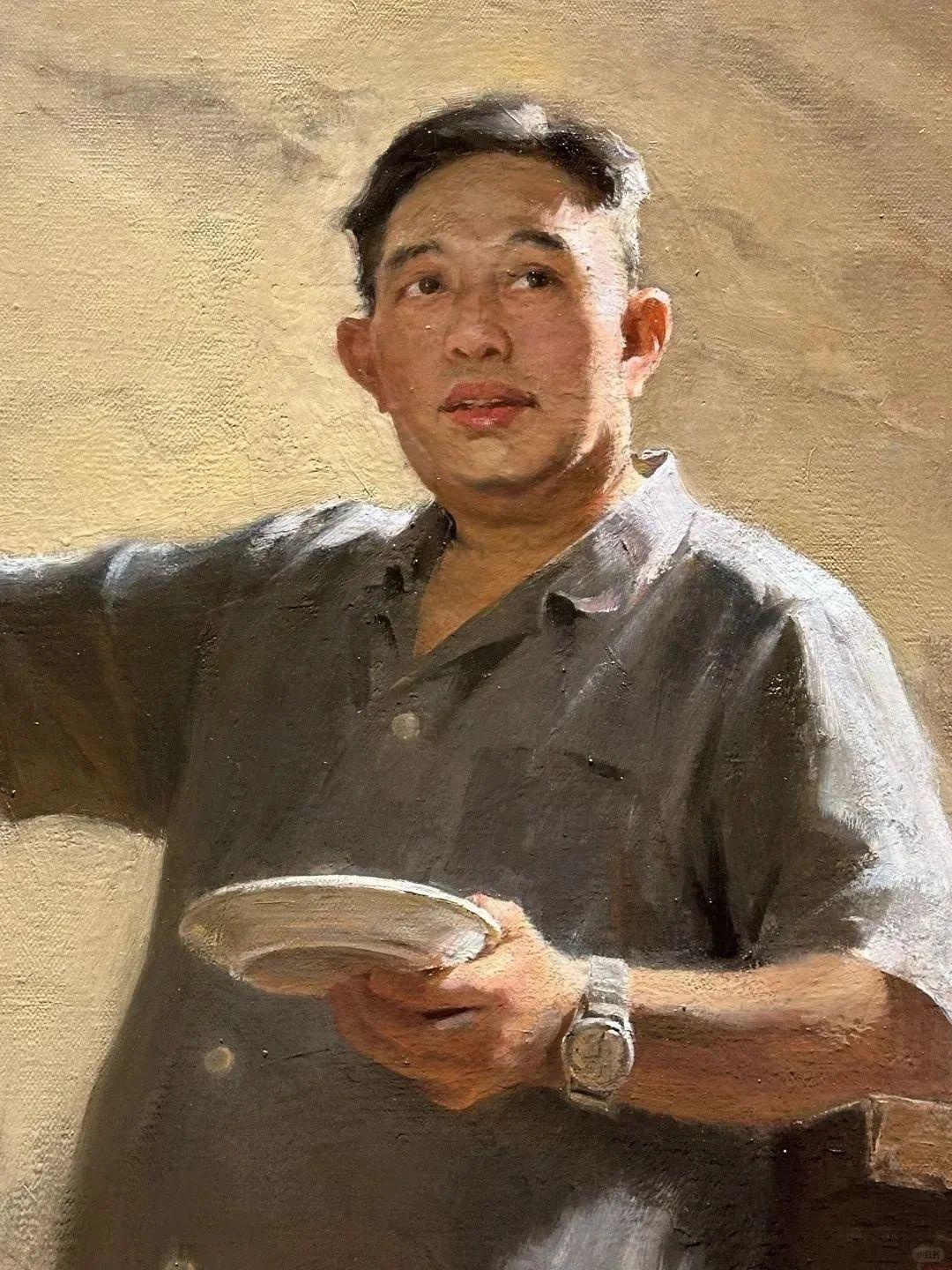 全国美展金奖油画《山河颂》细节展示，作者中国美院吕鹏，据说创作了几个数月，绘制了