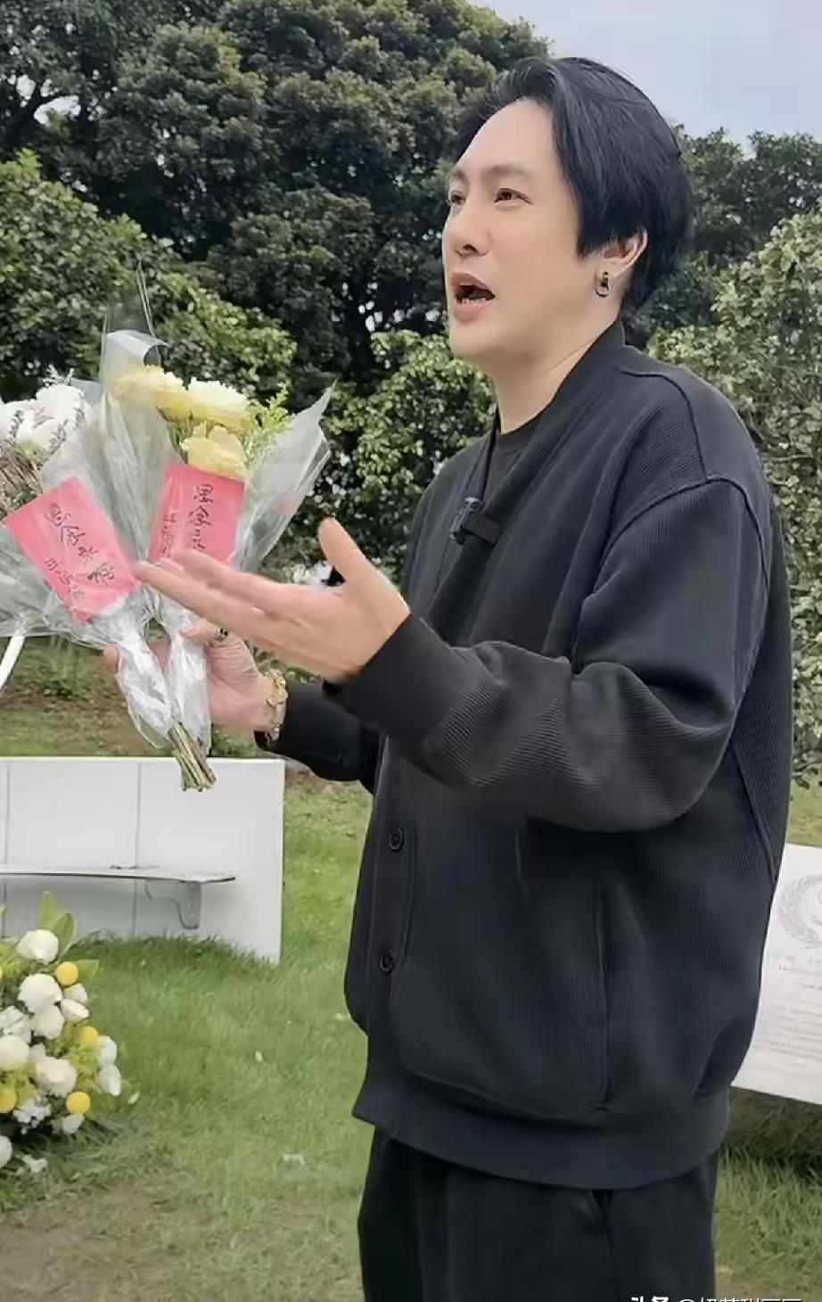 这人是谁啊？为什么他要去替大S的子女扫墓。这是什么意思？