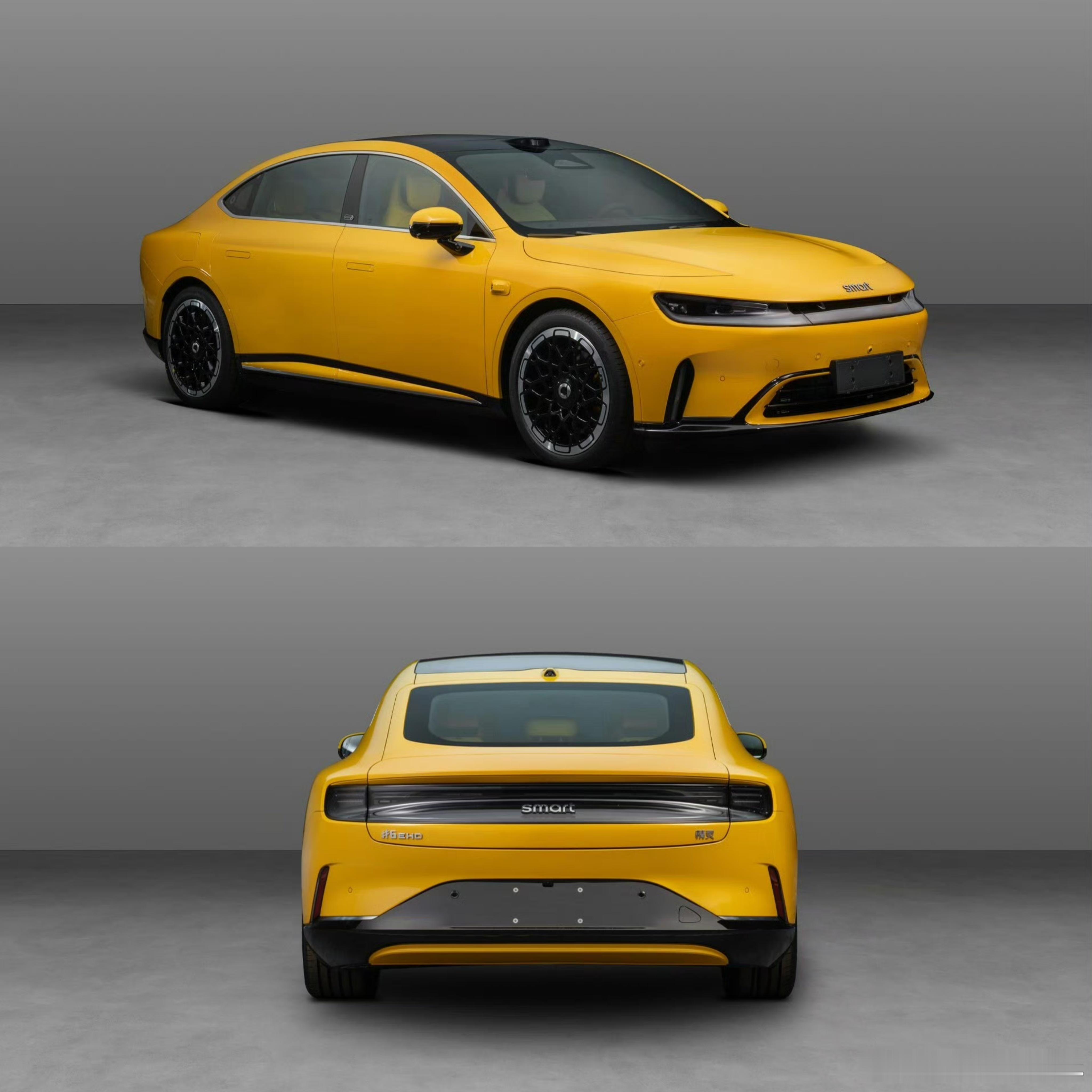 SMART精灵6号EHD如果不说品牌，你能认出这台车是SMART吗？车尾很有辨