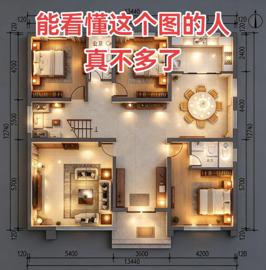 能看懂这个图的人不多了。农村自建房自建房别墅设计农村