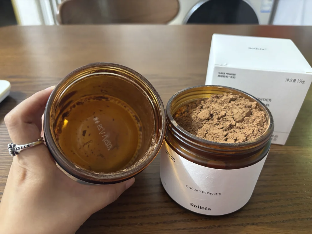 可可粉空罐了，新一罐赶紧续上