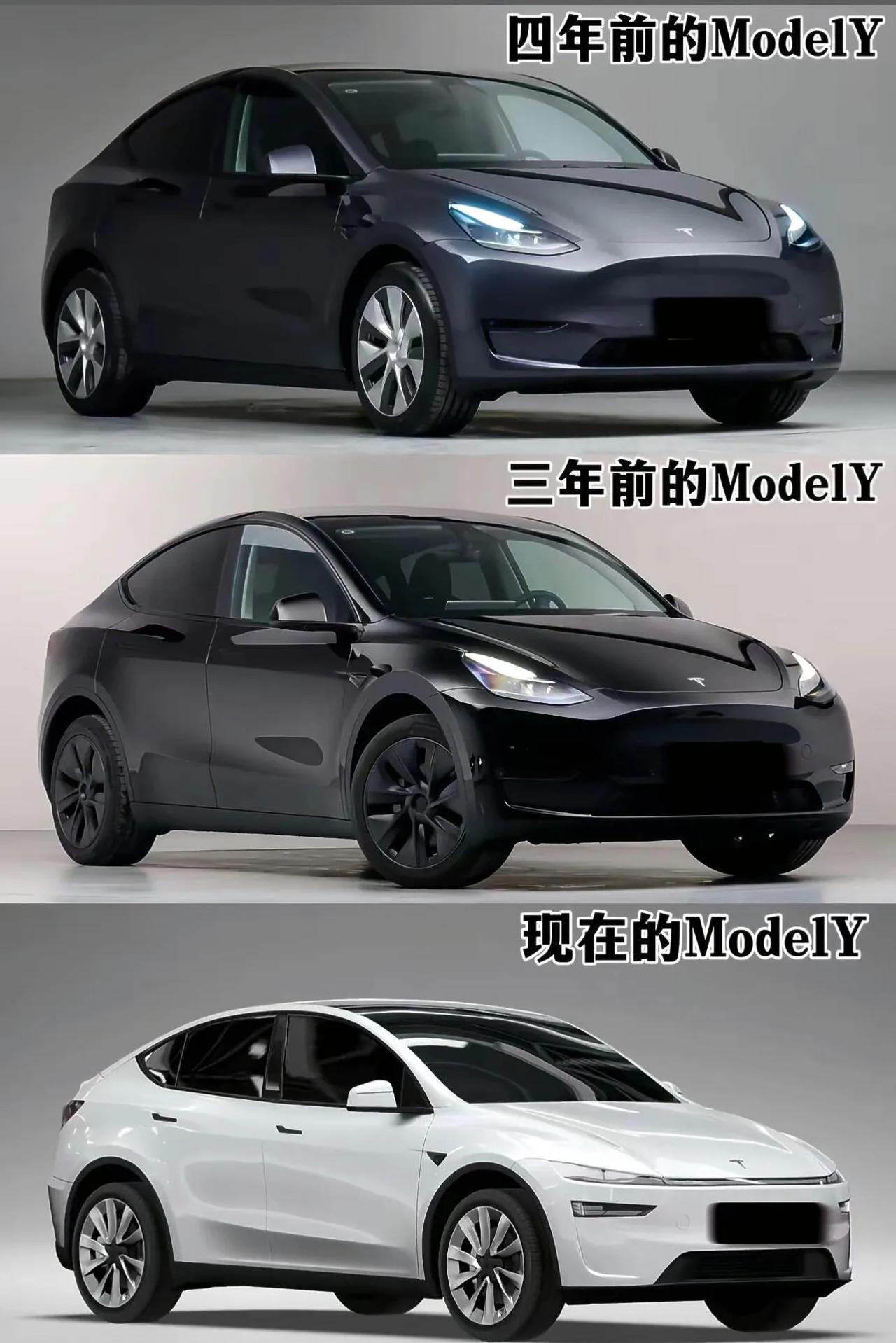 哪款ModelY颜值更高？焕新ModelY来袭，外观到底谁更胜一筹？千呼