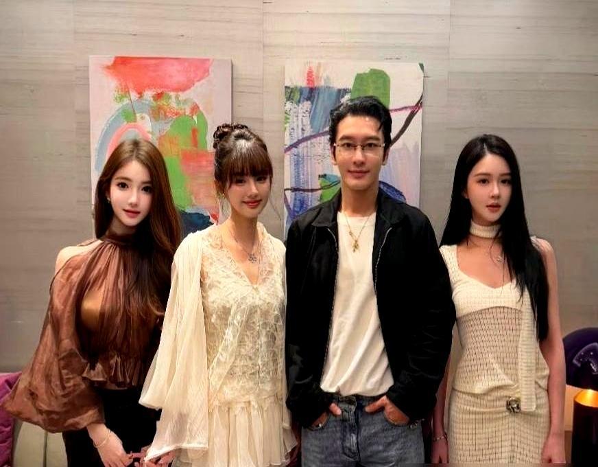 48岁黄晓明的择偶审美，居然是个固定闭环。2026年2月他在新加坡环球影城