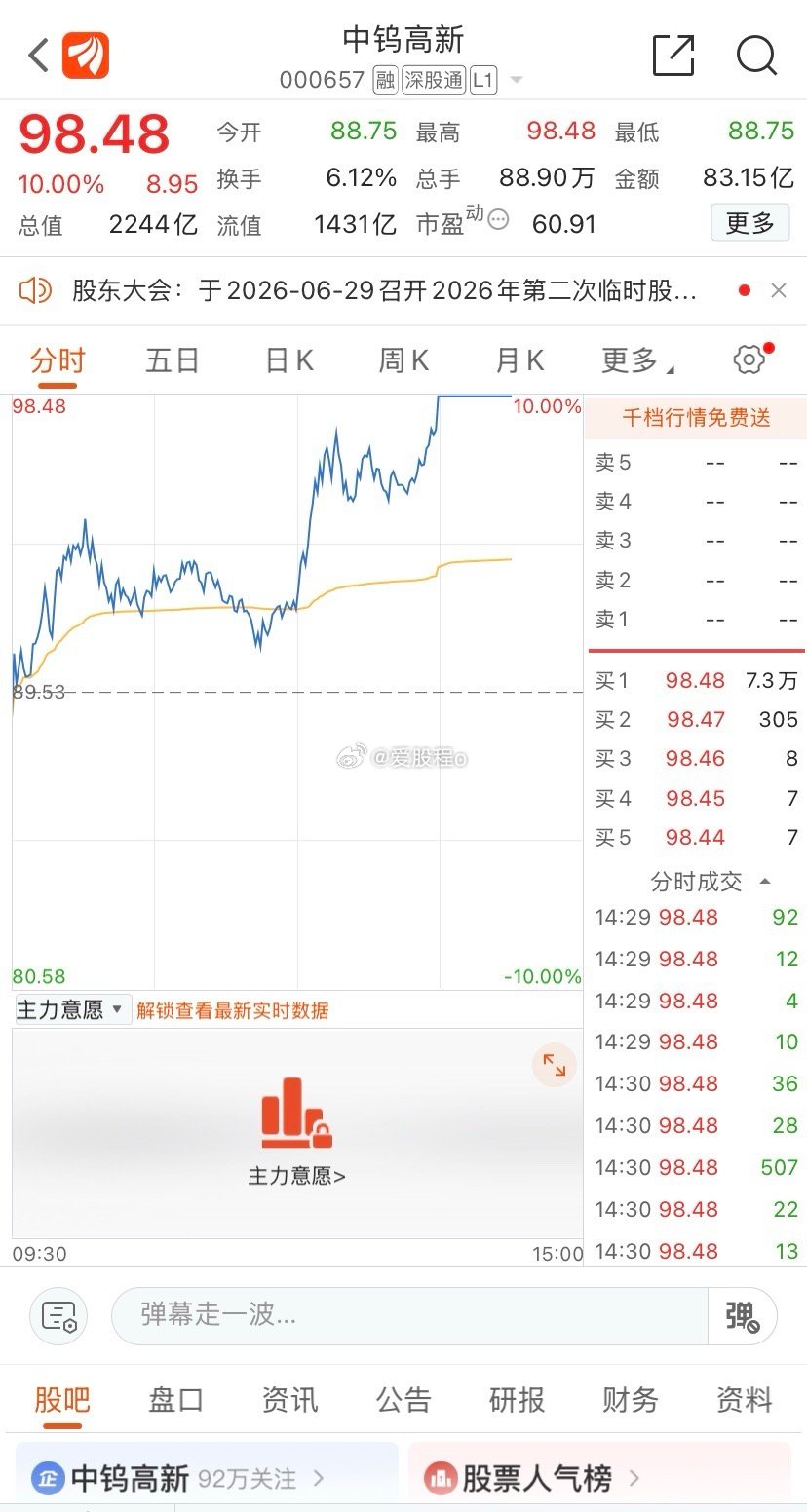 气人，现在好大的🔥，老铁们下周再见
