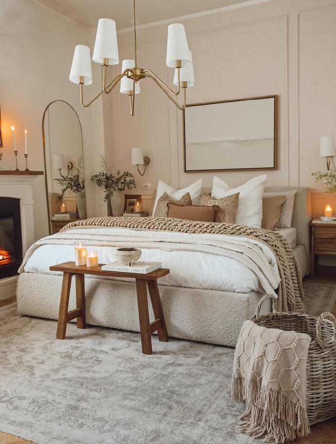 家居设计｜自然风原木风加奶油色调的搭配，构成了这间充满木香气的美宅