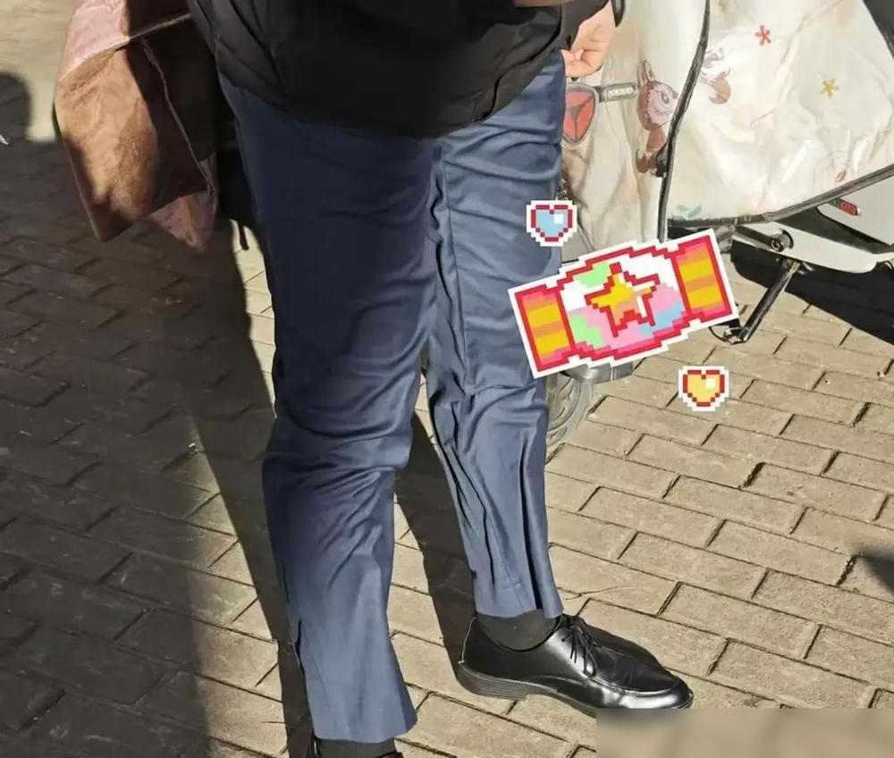 刘銮雄一条灰西裤被显微镜网友盯上，视频里他下车走路裤脚蹭车门，布料没吸一片灰，连