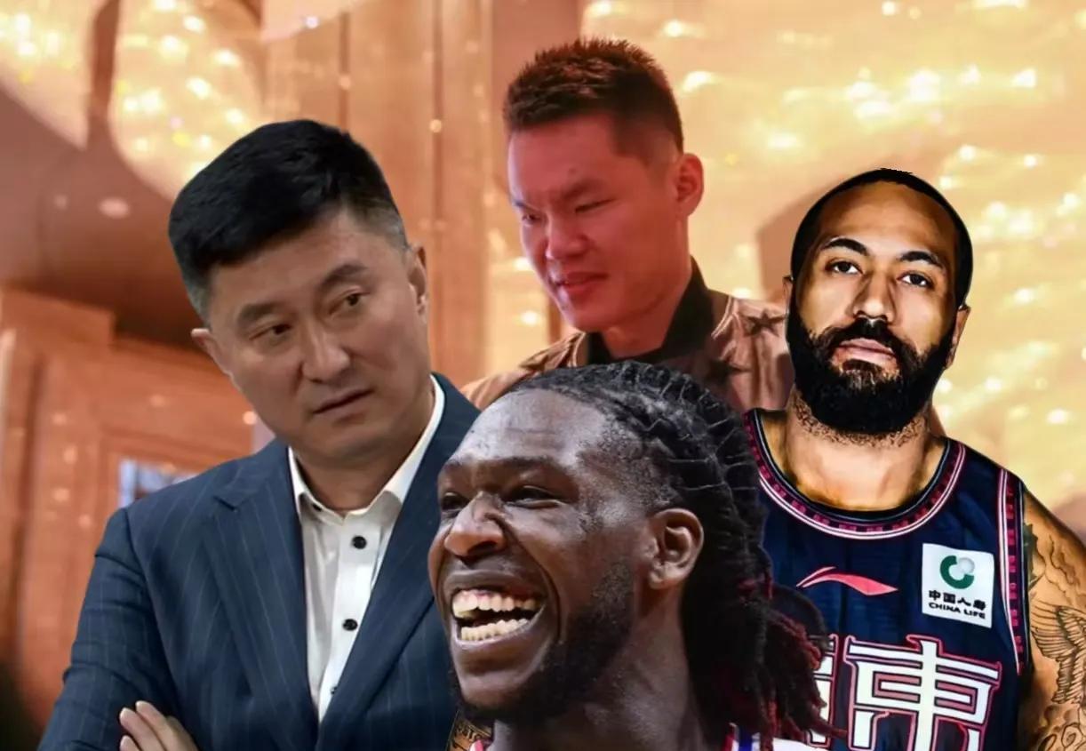 我现在有一个大胆的想法，如果哈雷尔与吉伦沃特上一个赛季同时为广东男篮效力，他们第