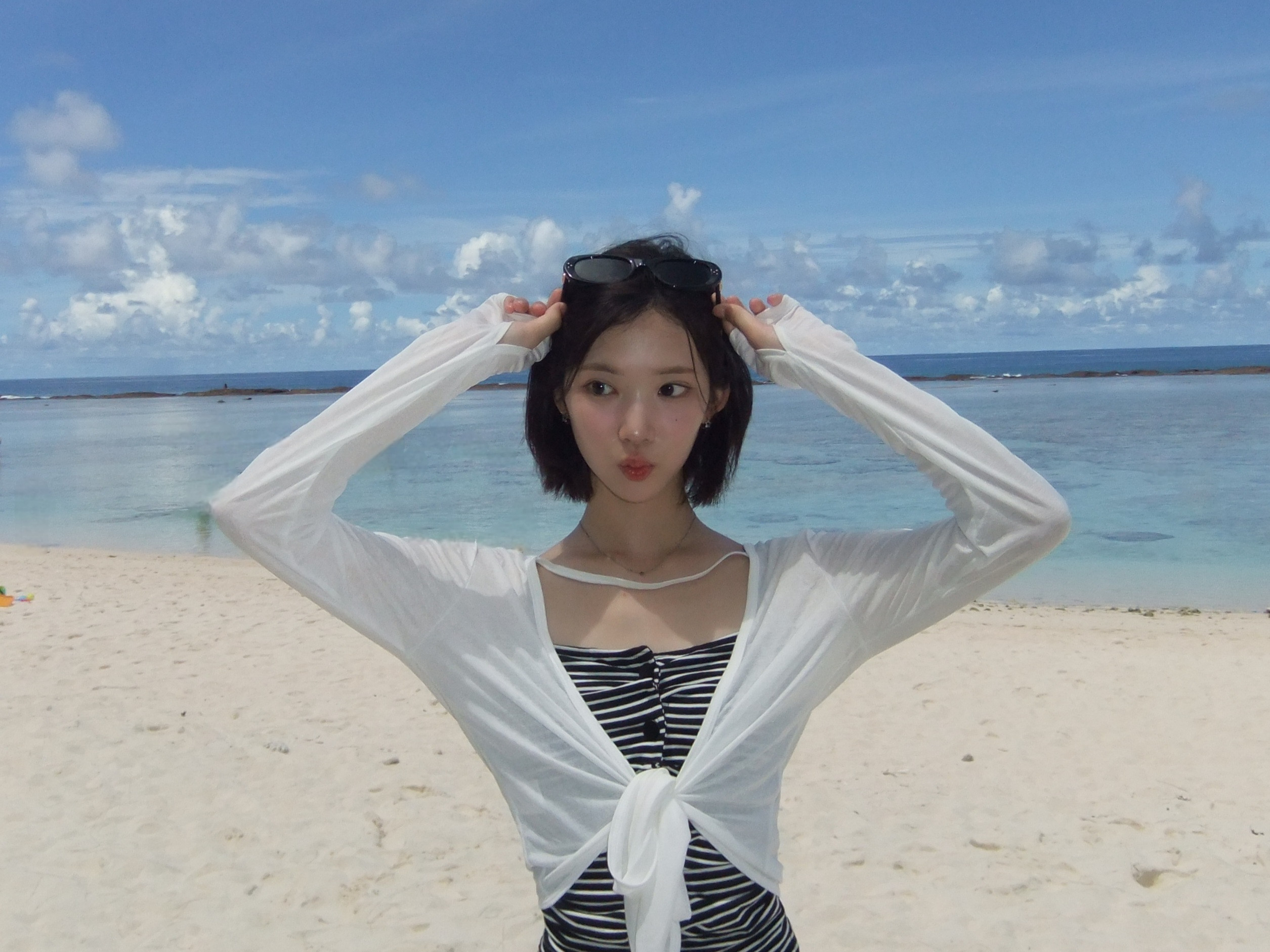 好想和豆包一起去旅行….🫧🐚🥥🏝️​​​