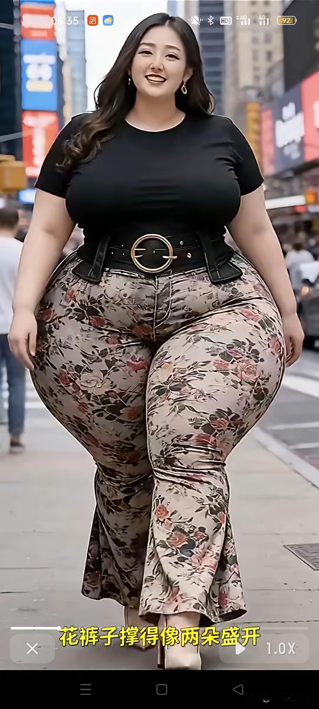 我敢说，全世界都没有一个像她这样身材的！那这个人又是哪来的呢？