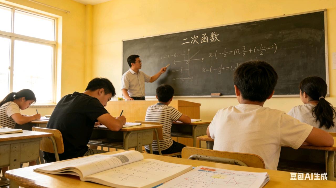 昨天晚上很晚接到一个朋友电话，说她的孩子读初二，从小学四年级在外面补数学，自己以