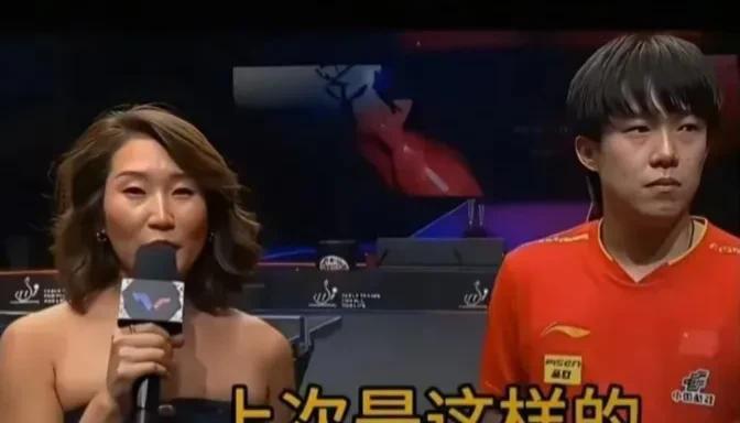 没想到王大头还是一个挺传统的大男孩！面对女主持人的漏膀穿着，大头是一脸嫌弃，目