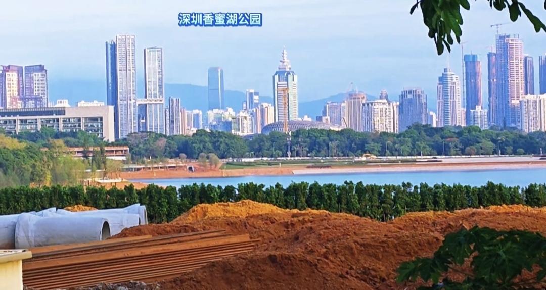 2026年APEC会议举办地，深圳新的城市会客厅香蜜湖公园呼之欲出，旁边就是主会