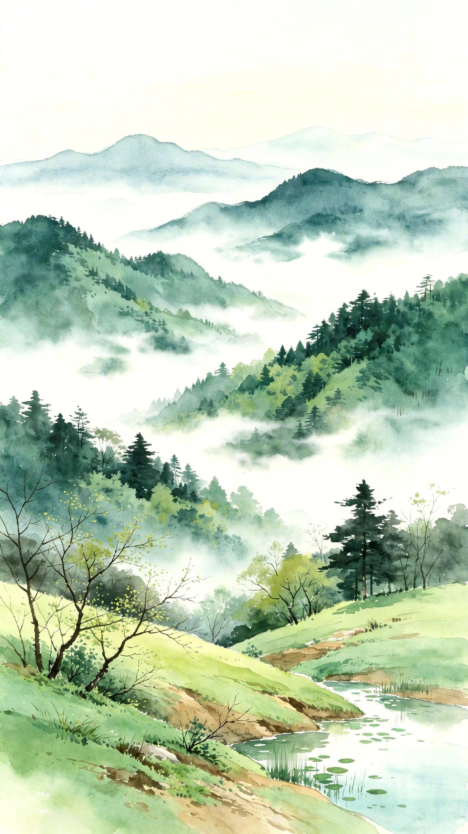 山中云雾缭绕，绿野仙踪何处？​​​