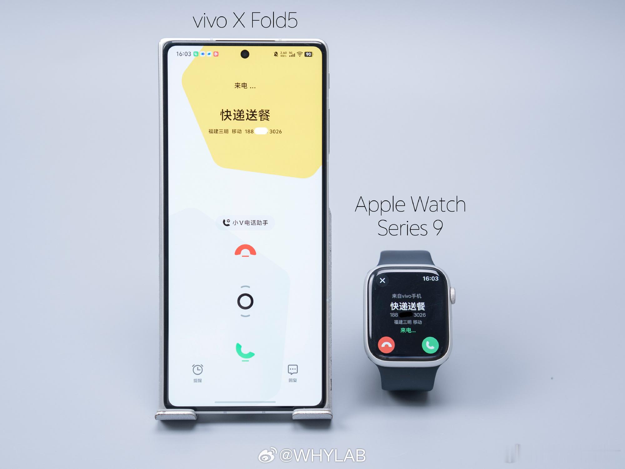 vivo互联再升级XFold5能连接AppleWatch了，还能同