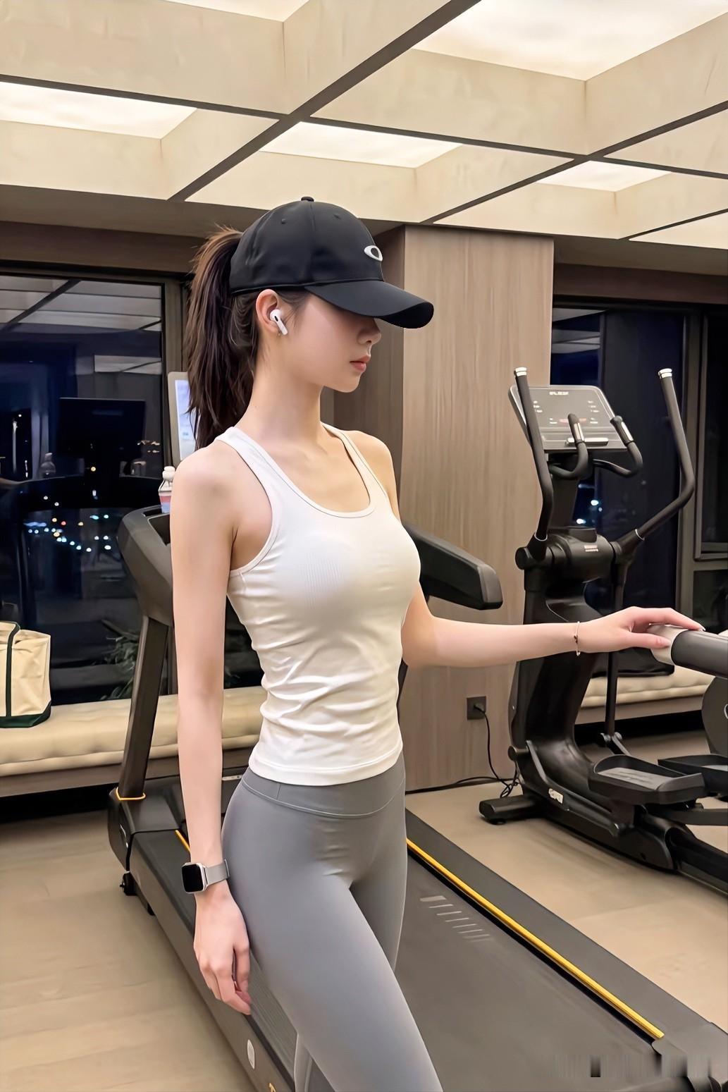 爱健身女孩身材有多好