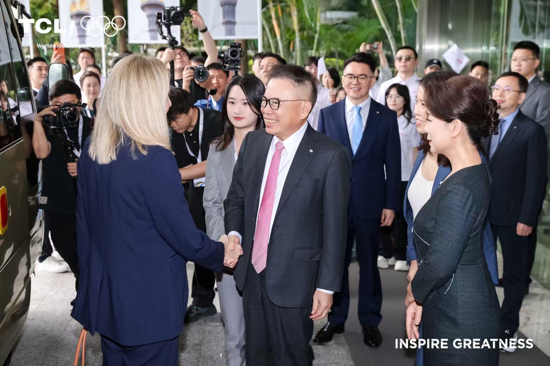 首访首站！国际奥委会主席考文垂访问TCL参观TCL华星深圳基地双方签署合作备忘