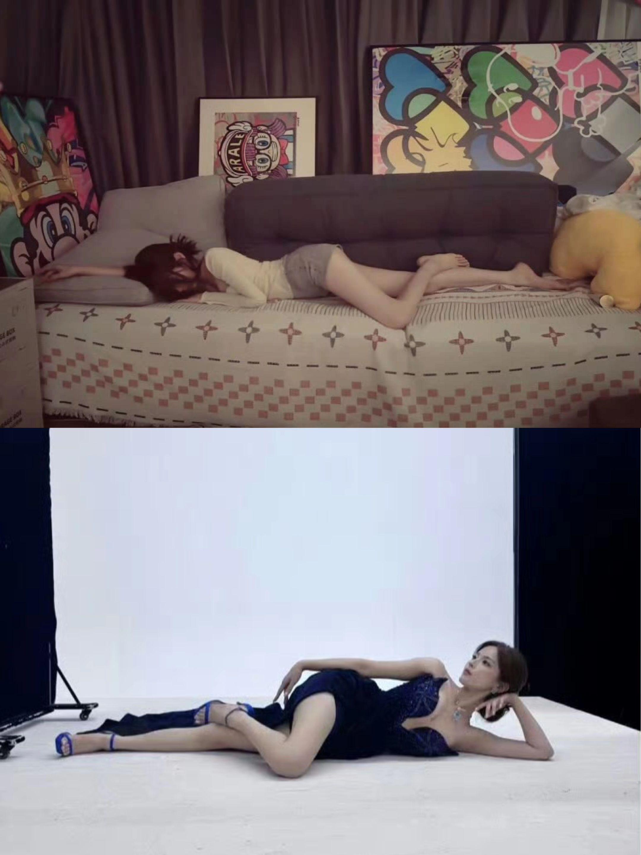 wocao我女这个身材！！！杨超越这个腿。