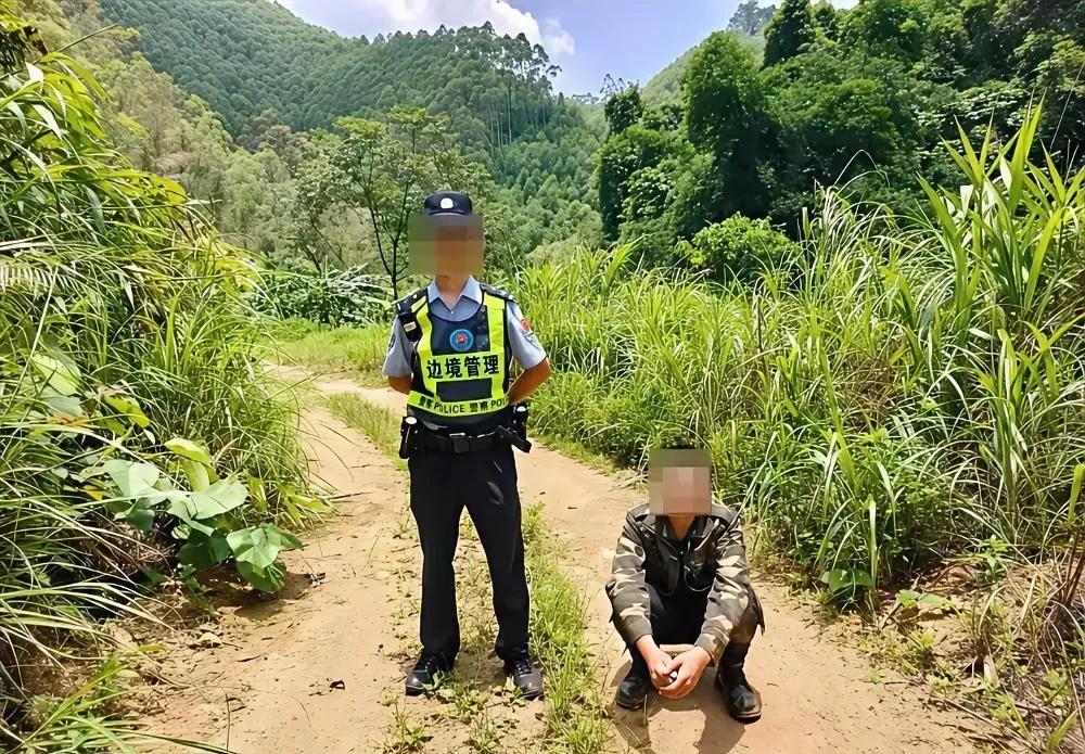 一男子为了逃离电诈园区，也是拼了，先是趁电诈人员外出买菜的机会，偷偷的钻到车底逃