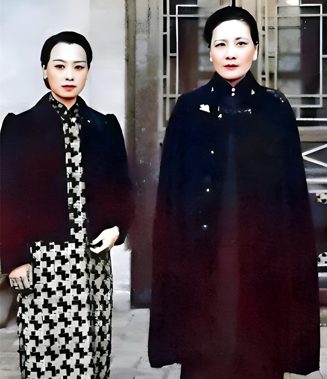 这名比宋美龄个头矮，但气质毫不逊于宋美龄的女子也是不一般的人物。她正是马鸿逵的四
