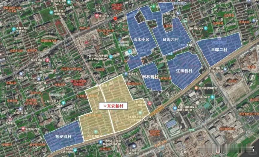 有人赌徐汇老校区拆迁未来将到日晖新村，日晖二村，日晖六村，枫林新村，以我的经验推