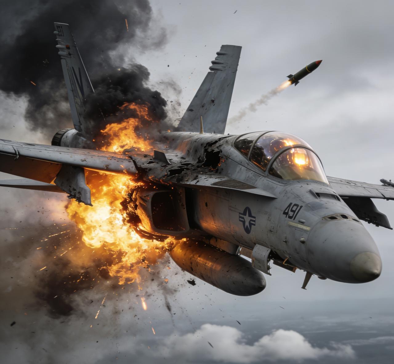 美军胡赛导弹与自家战机傻傻分不清楚？防空系统也能出现乌龙失误？玩呢？12月4日