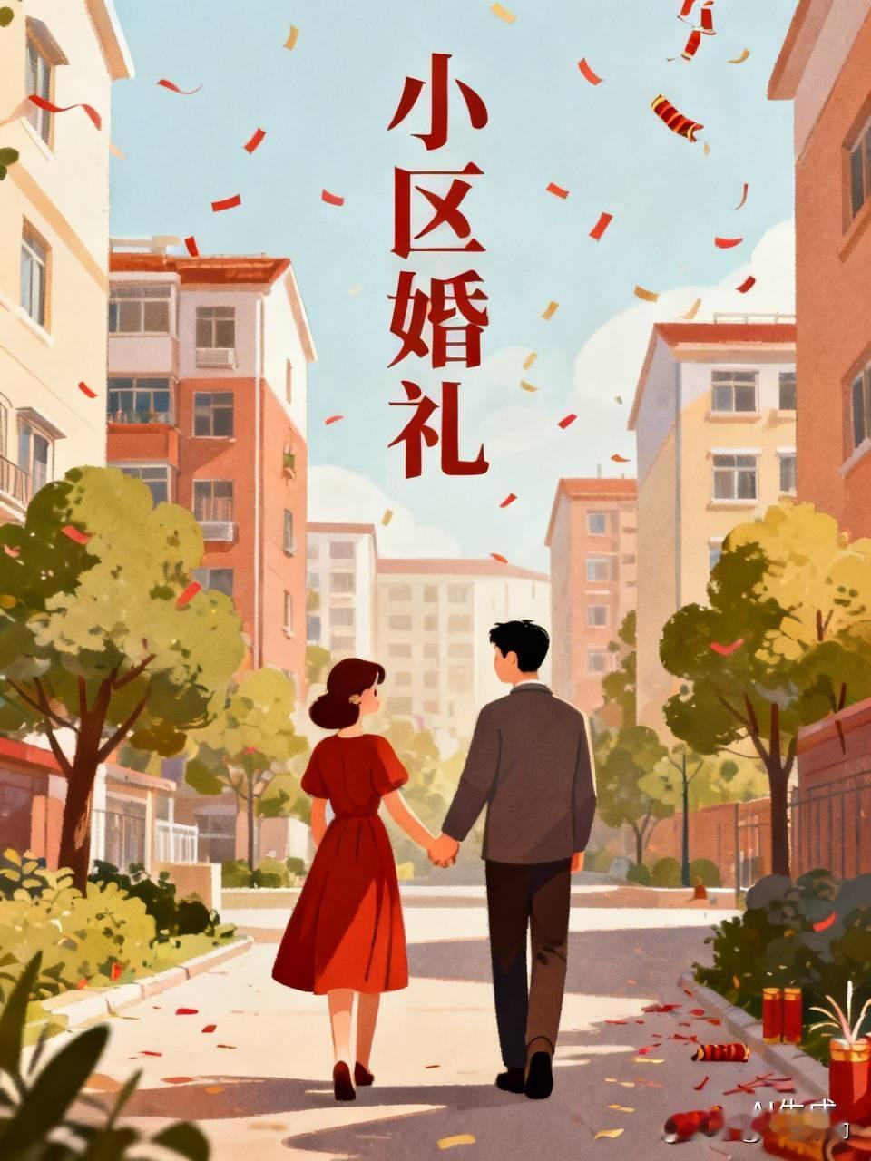 一个月前，小区内有人结婚放鞭炮，不知道被谁给举报了，民警到达时，一对新人正拥抱着
