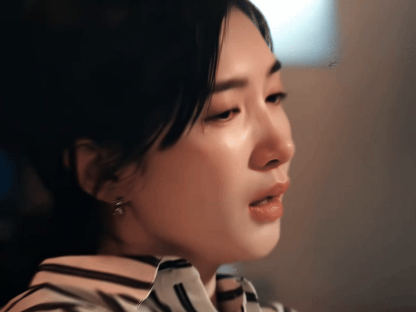 江疏影不能一直哭江疏影真别一直哭了，看你掉眼泪我心都揪着疼！虽然梨花带雨美得像画