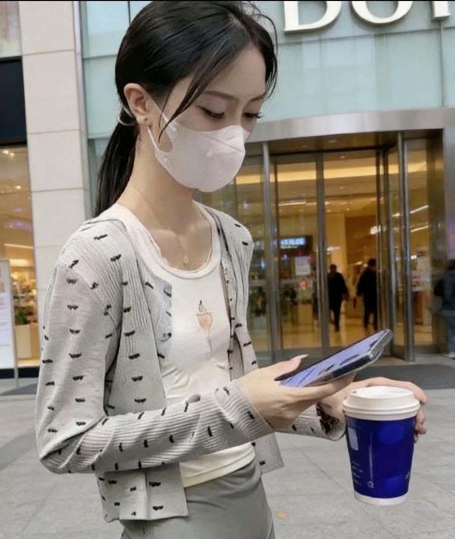 这应该是男人喜欢的类型吧为什么男生都喜欢美女？纯纯视觉享受，跟看美景一个