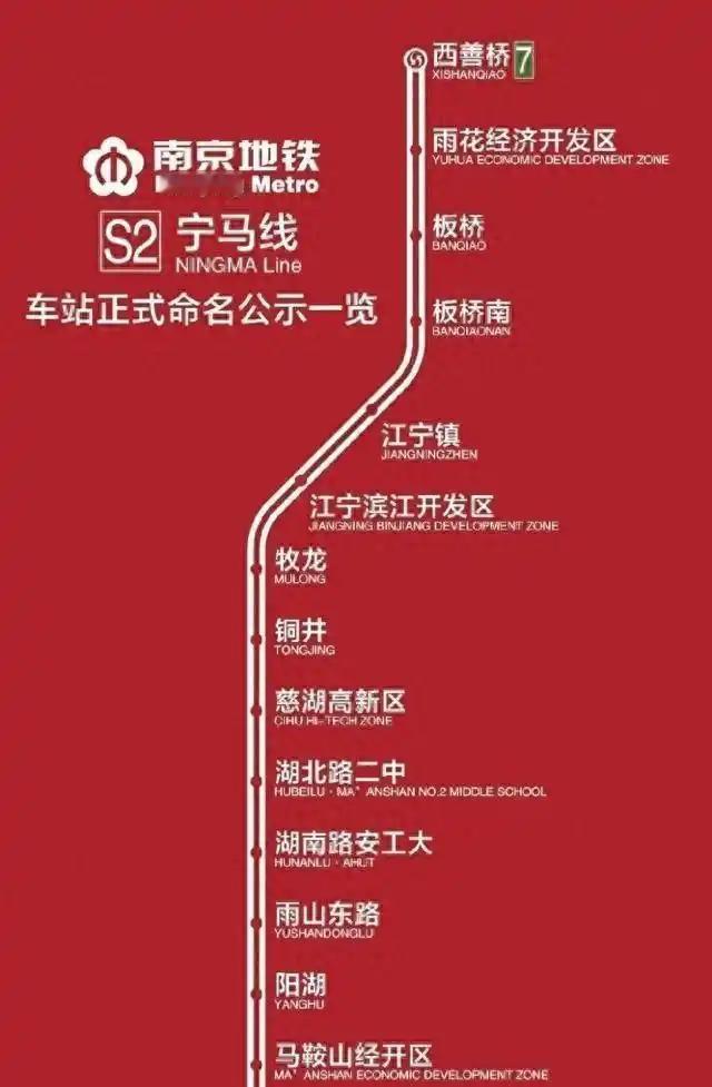 这是全国第一条跨省地铁，南京太猛了！官方媒体宣布，4月22日宁马线城际S2号线